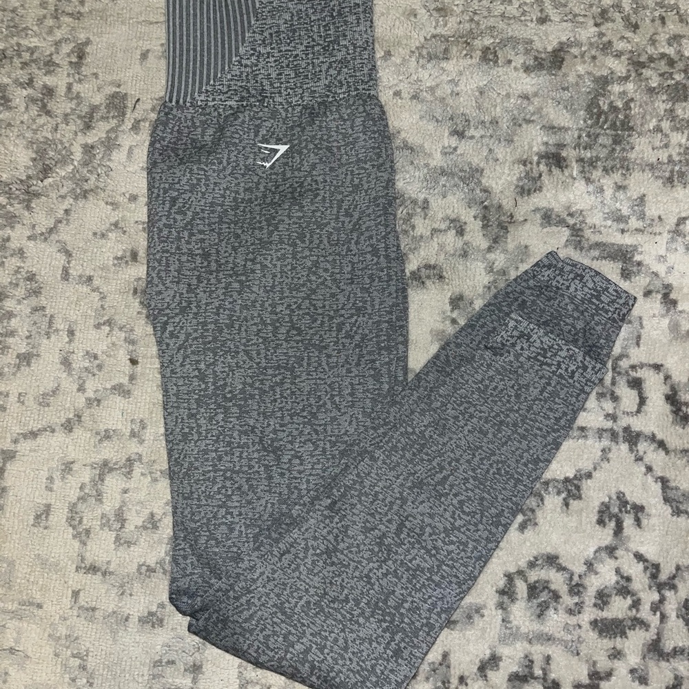 Gymshark Gray Leggings with Logo